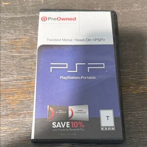 Sony PSP Game - Twisted Metal: Head-On - Purple